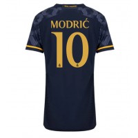 Dres Real Madrid Luka Modric #10 Preč pre Ženy 2023-24 Krátky Rukáv